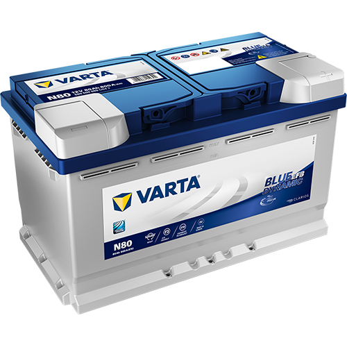 VARTA N80 EFB 58000 BLUE DYNAMIC